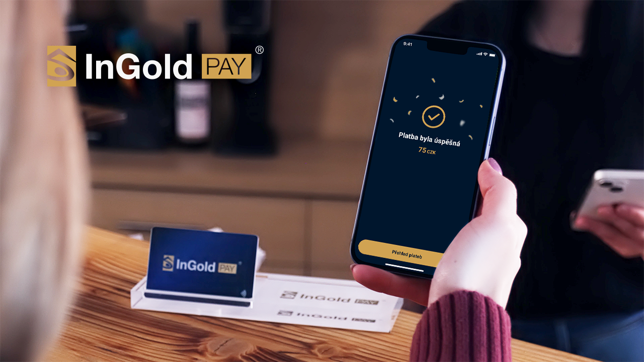 Oficiálny platobný systém InGold PAY® spoločnosti IBIS InGold®